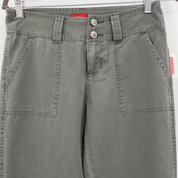 Mossimo Olive Cropped  Pants - Picture 3 of 8